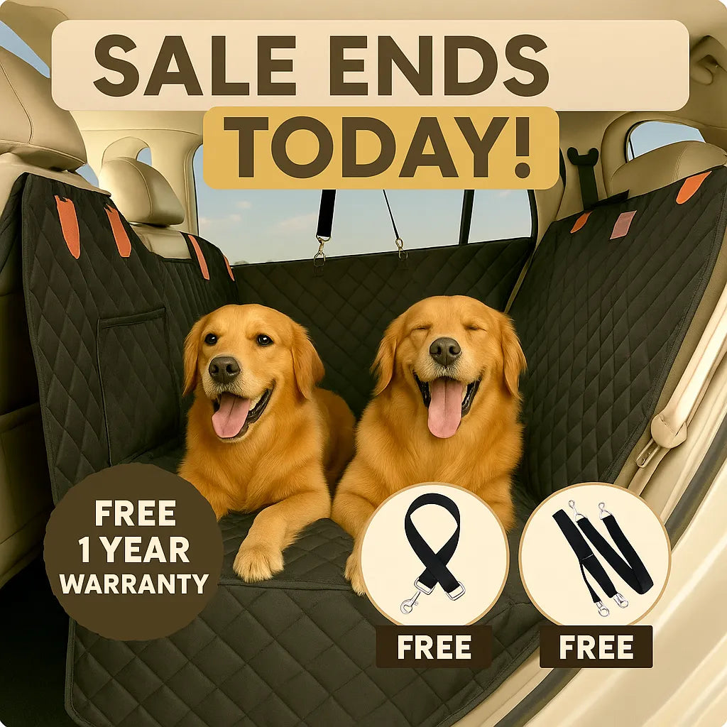 PawsChills™ Hard Bottom Dog Car Seat Protector