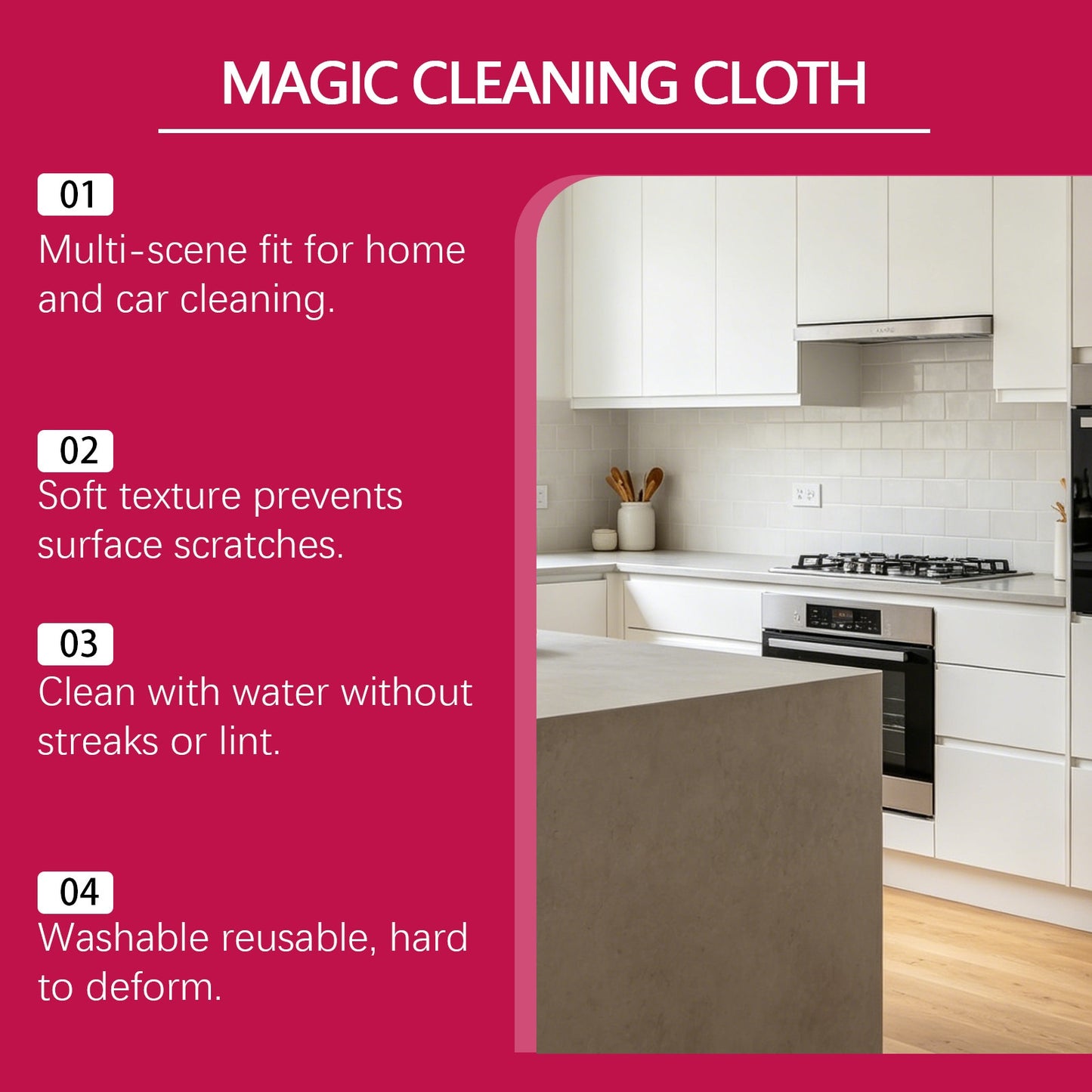 Magic Cleaning Cloth (6-Pack)