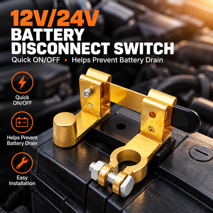 Quick Battery Disconnect Switch – 12V/24V
