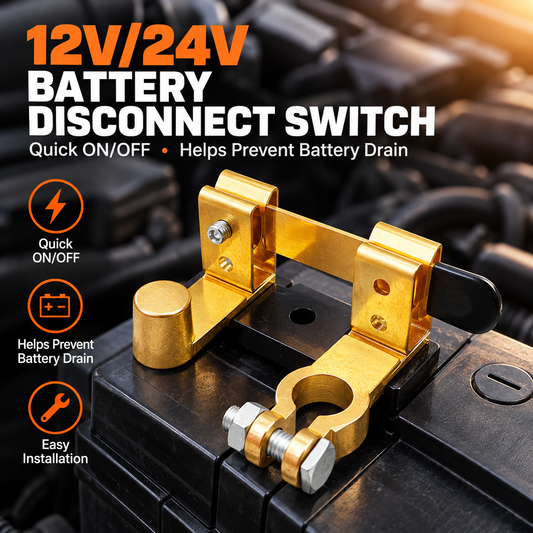 Quick Battery Disconnect Switch – 12V/24V