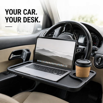 DriveDesk Pro - Car Work & Dining Tray
