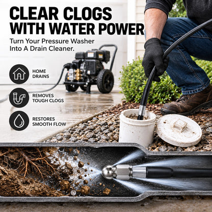 Sewer Jetter Kit for Pressure Washer