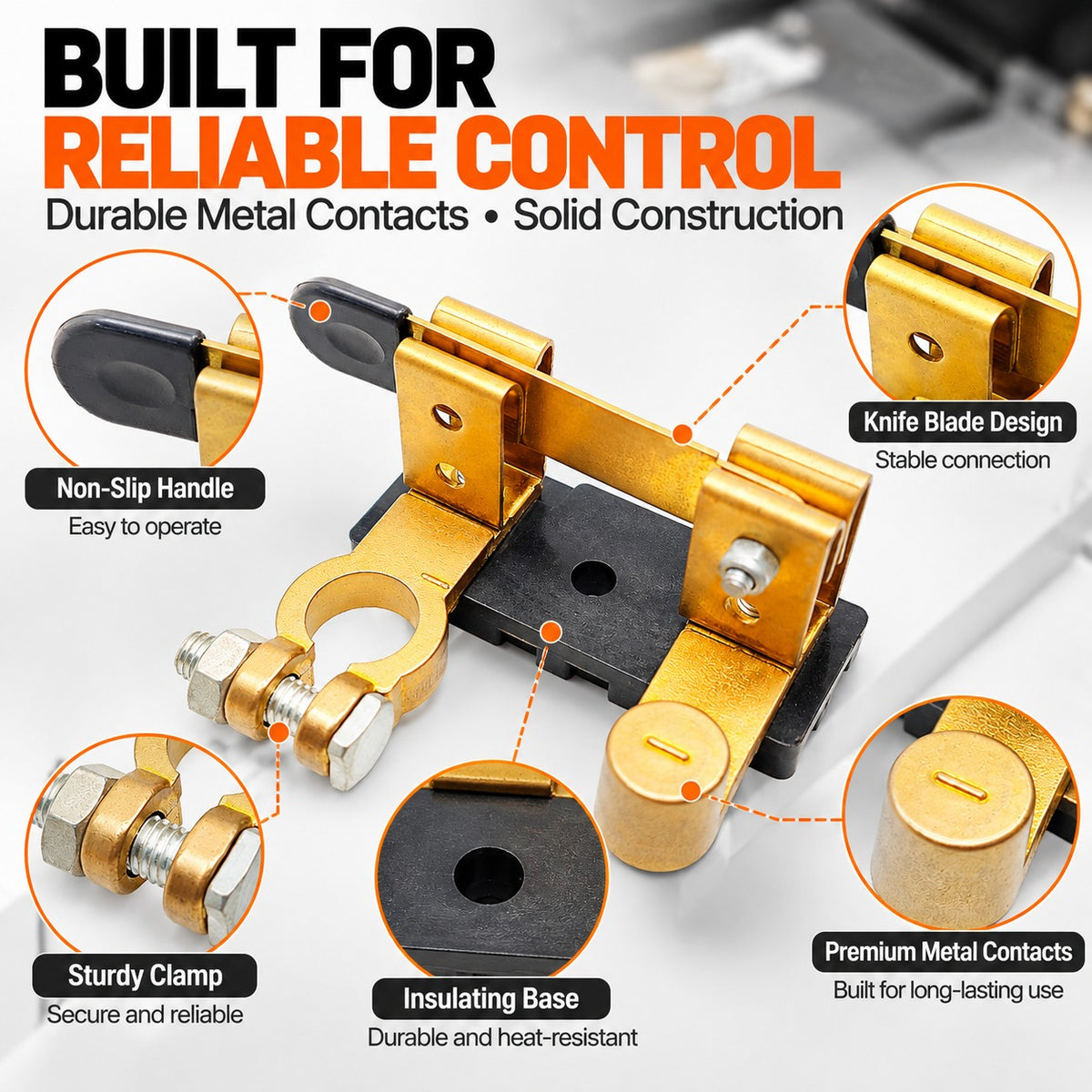 Quick Battery Disconnect Switch – 12V/24V