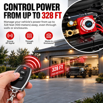 240A Smart Remote Battery Disconnect Switch – 12V