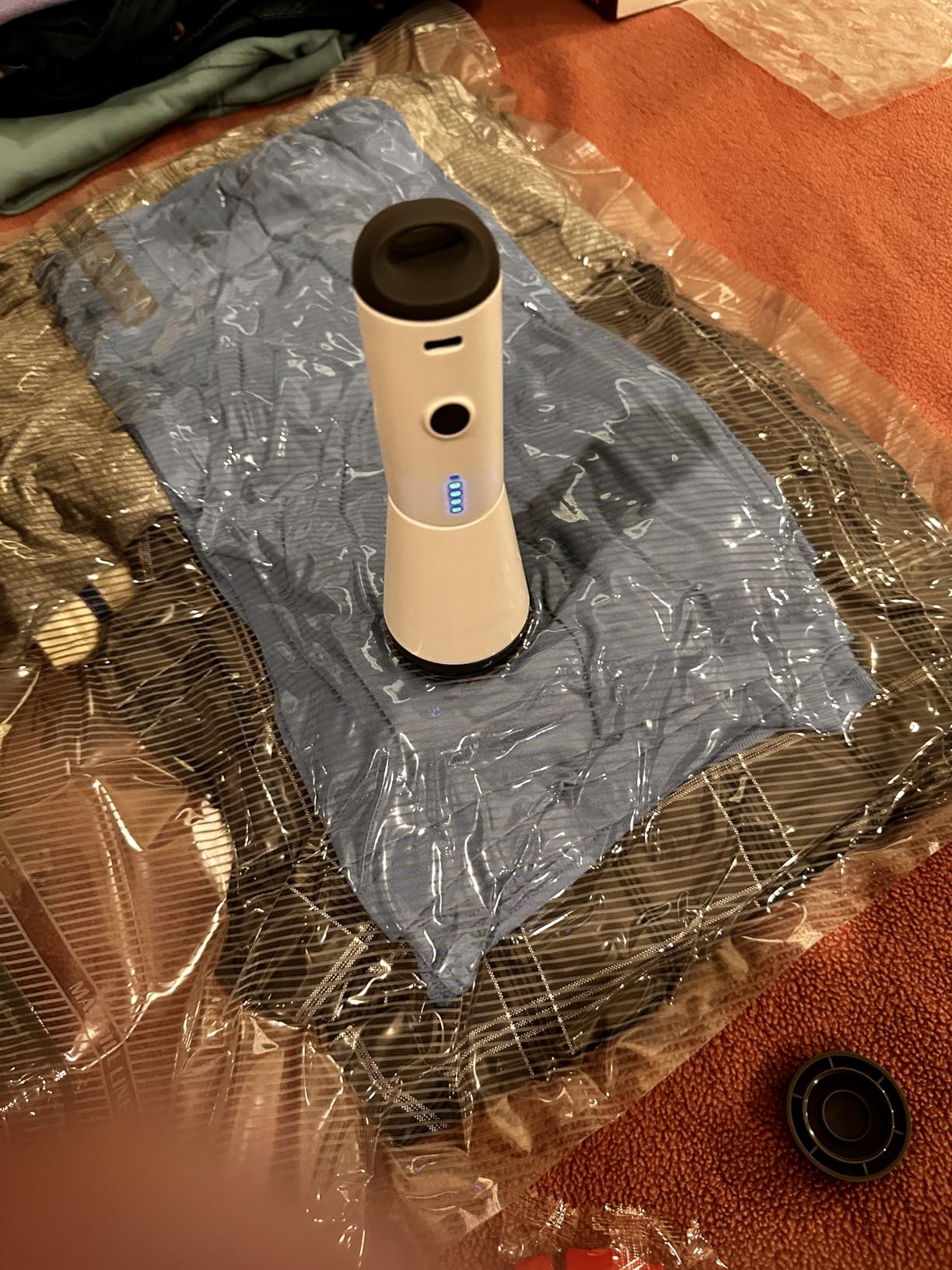Travel Vacuum Compression Bag For Luggage