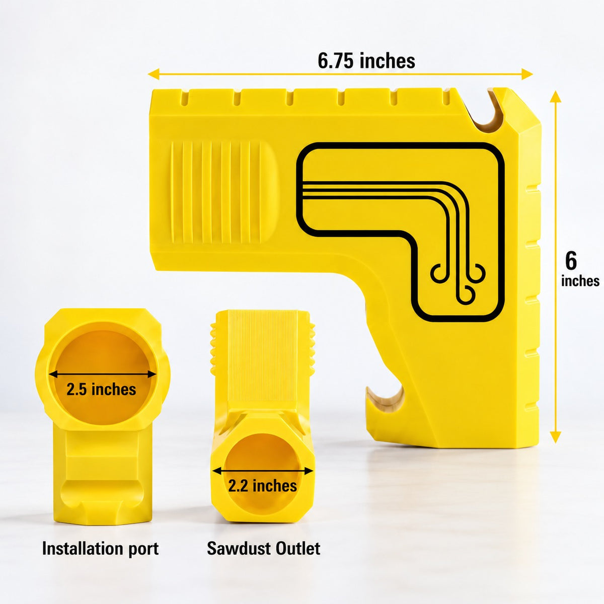 Table Saw Dust Adapter