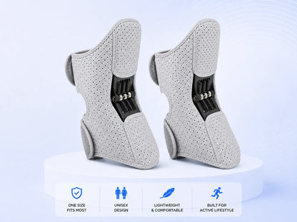 Spring-Assisted Knee Support Braces