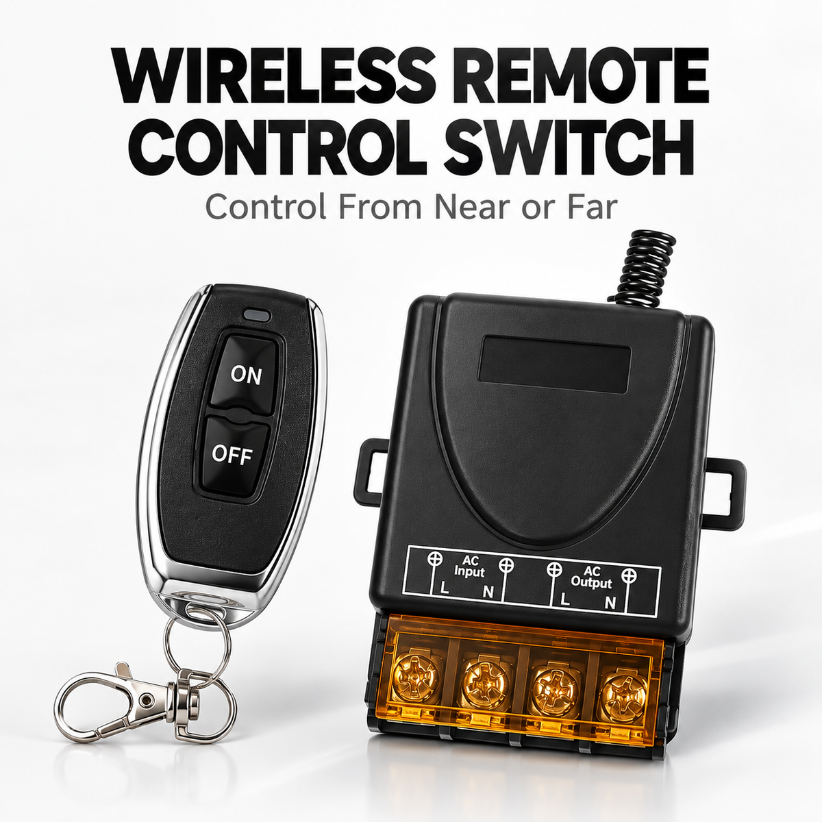 High-Power Wireless Remote Control Switch
