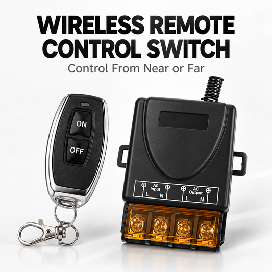 High-Power Wireless Remote Control Switch