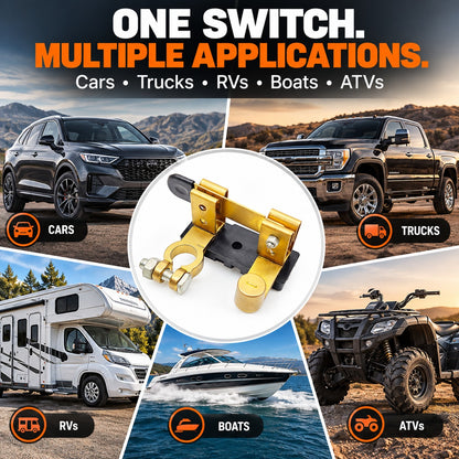 Quick Battery Disconnect Switch – 12V/24V