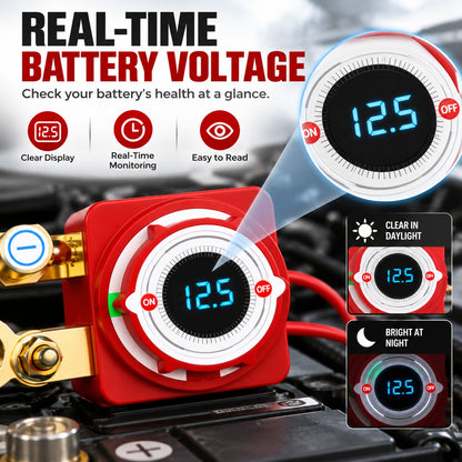 240A Smart Remote Battery Disconnect Switch – 12V