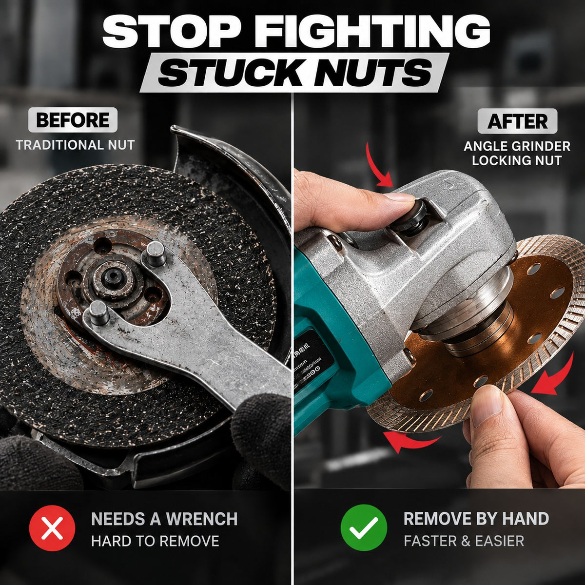 Angle Grinder Locking Nut