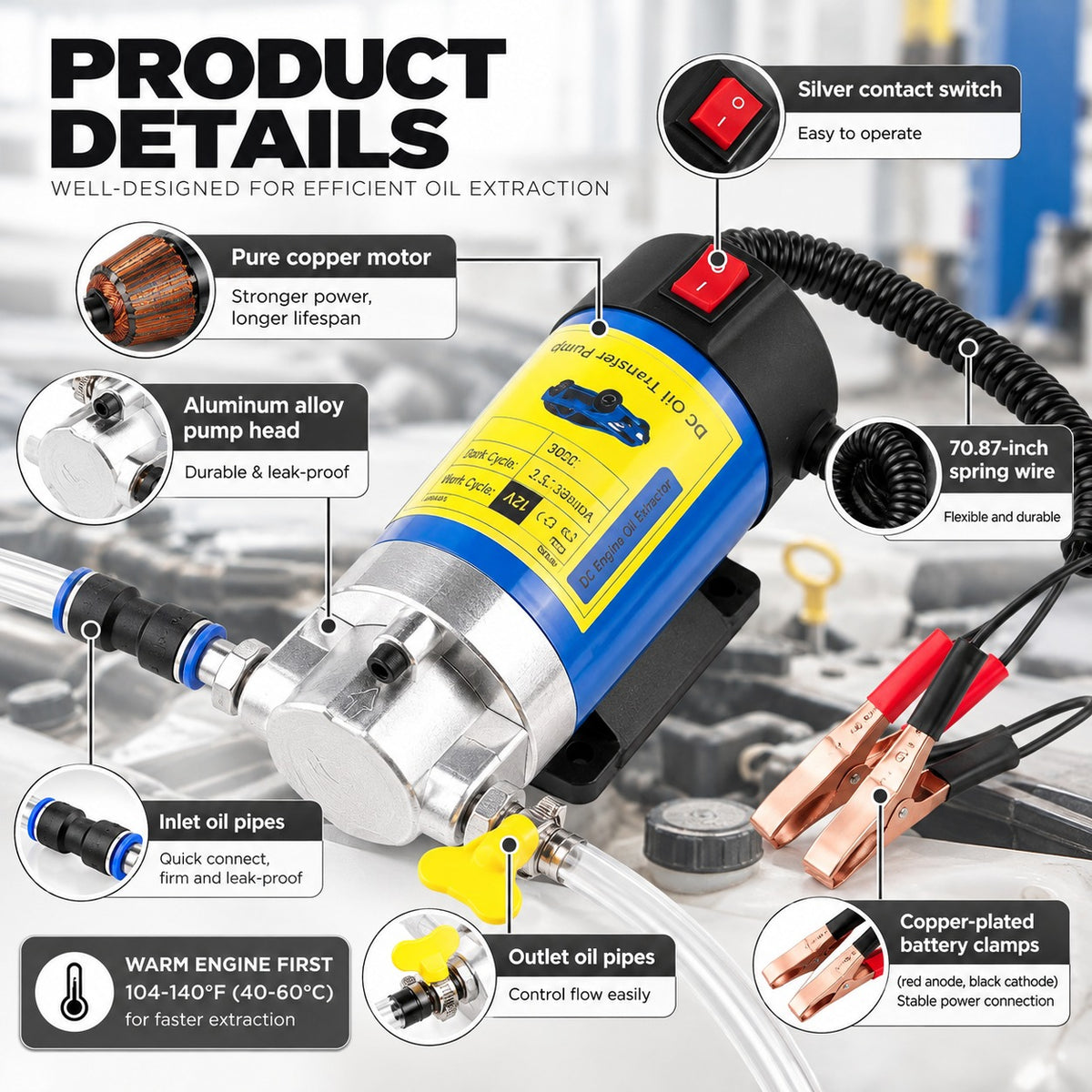 Electric Oil Extractor Pump