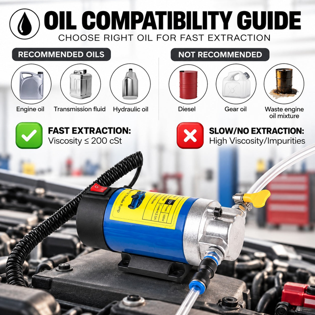 Electric Oil Extractor Pump