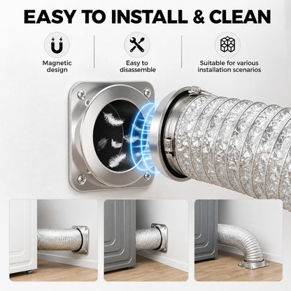 Magnetic Dryer Vent Connector Kit