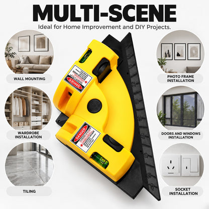 90° Square Laser Level