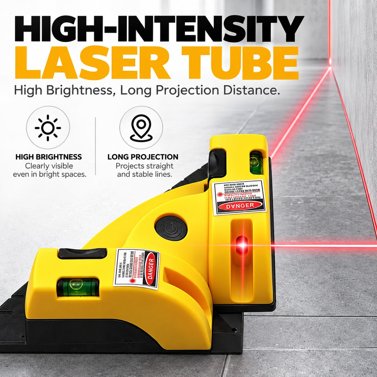 90° Square Laser Level