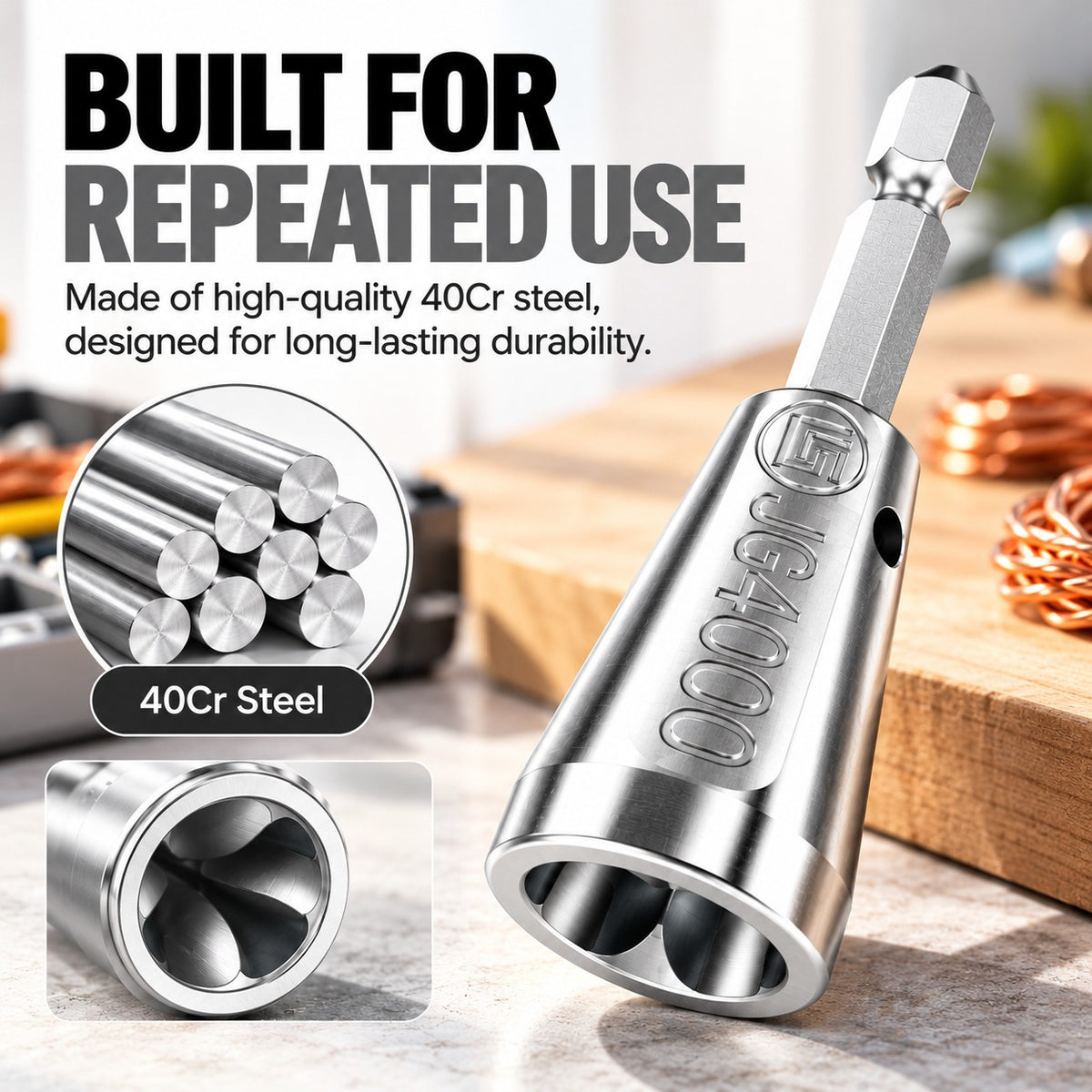 Wire Twister Drill Attachment – Fast, Clean Wire Twisting