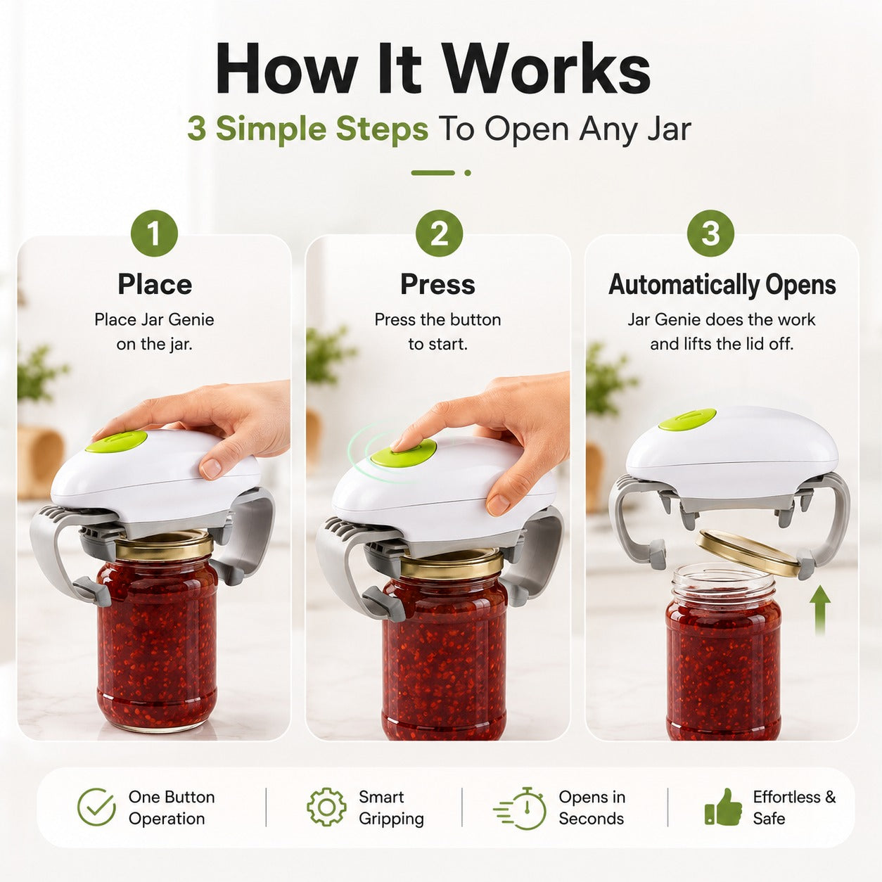 Automatic Bottle Cap Opening Tools