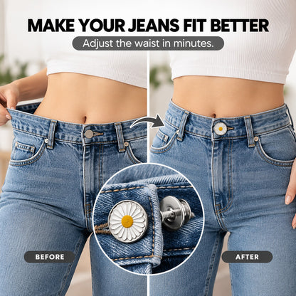 No-Sew Jeans Button Kit