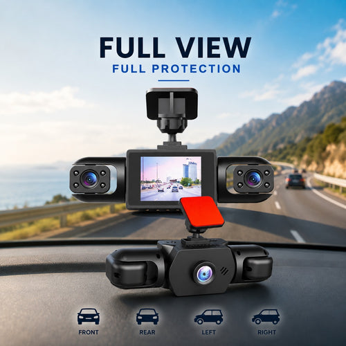Four-camera HD Night Vision Reverse Imaging