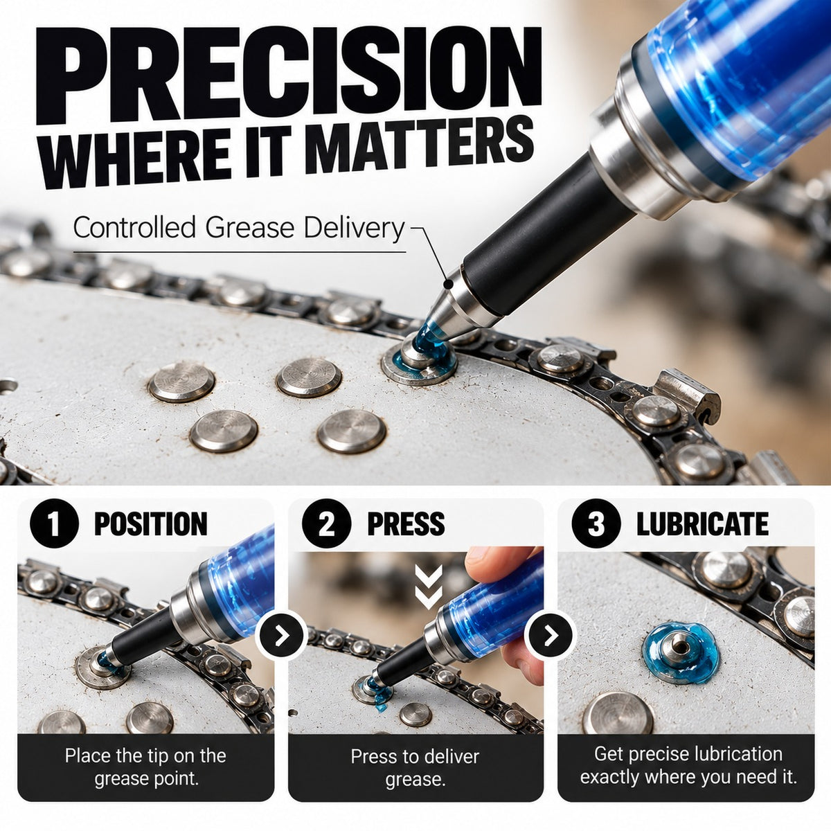 Mini Precision Grease Gun